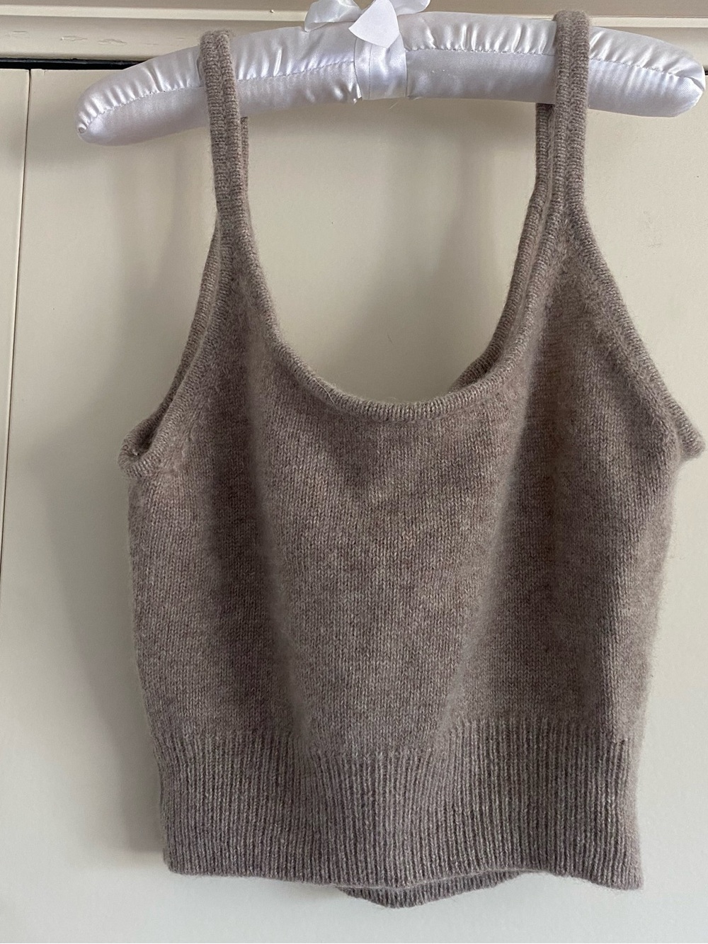 Reformation Soft Knit Tank in Light Taupe Small - Picture 5 of 8